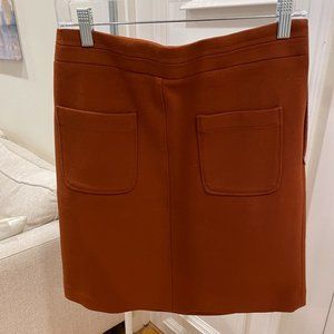Ann Taylor Orange Skirt (Retail: $98)